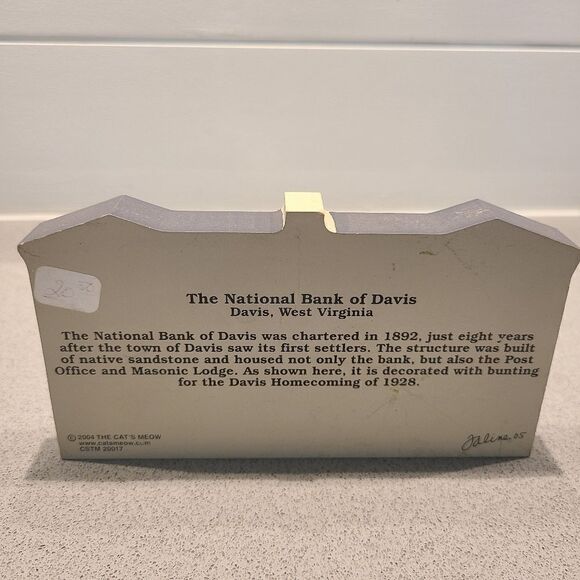 Cat’s Meow The National Bank of Davis - Picture 3 of 4